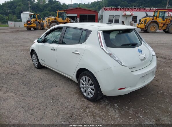 1N4AZ0CP7GC308798 2016 NISSAN LEAF Белый Задняя левая четверть