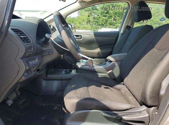 1N4AZ0CP9GC303831 2016 NISSAN LEAF Gray Widok wnętrza z przodu