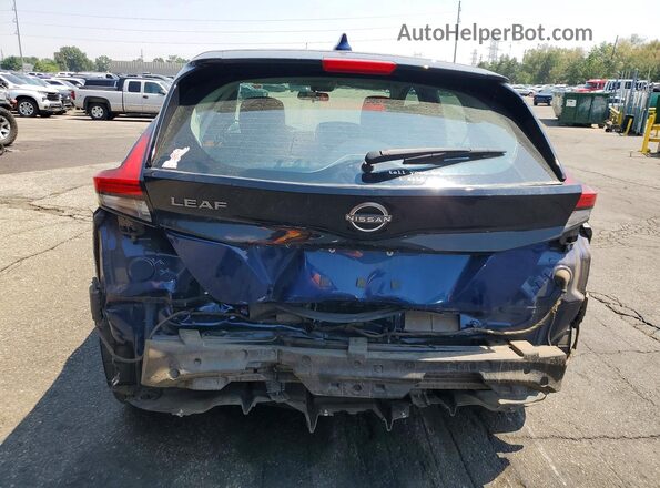 1N4AZ1BV0SC564165 2025 NISSAN LEAF Blue Widok z tyłu