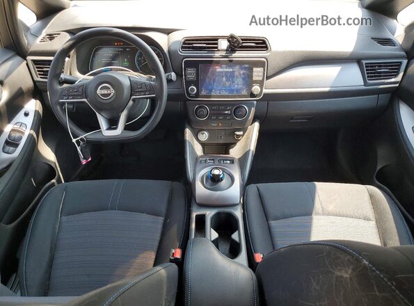 1N4AZ1BV0SC564165 2025 NISSAN LEAF Blue Widok deski rozdzielczej