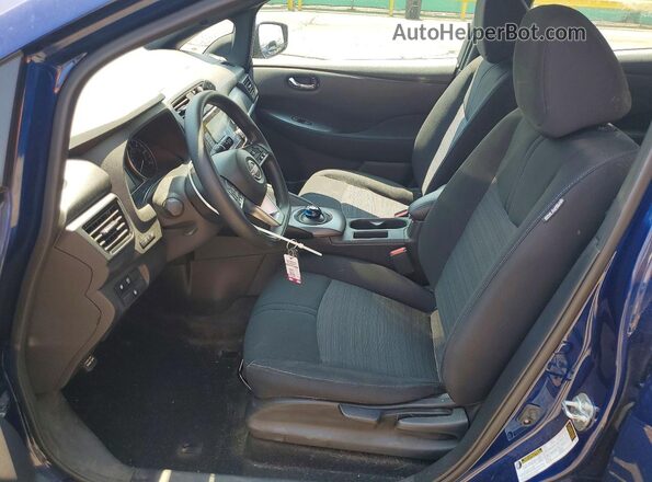 1N4AZ1BV0SC564165 2025 NISSAN LEAF Blue Widok wnętrza z przodu