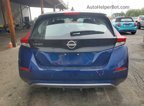 1N4AZ1BV1SC563669 2025 NISSAN LEAF Blue Rear view