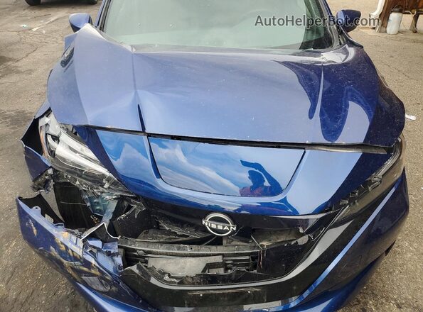 1N4AZ1BV1SC563669 2025 NISSAN LEAF Blue Rear interior view