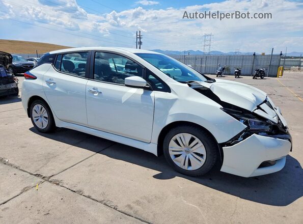 1N4AZ1BV1SC566507 2025 NISSAN LEAF Белый Передняя правая четверть