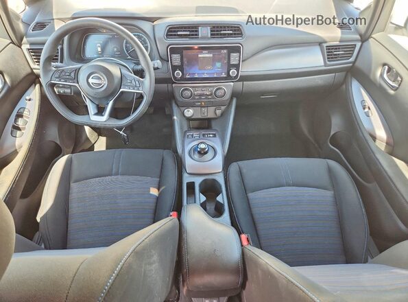 1N4AZ1BV1SC566507 2025 NISSAN LEAF Белый Вид панели приборов