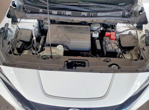 1N4AZ1BV6PC554182 2023 NISSAN LEAF White Widok wnętrza z tyłu
