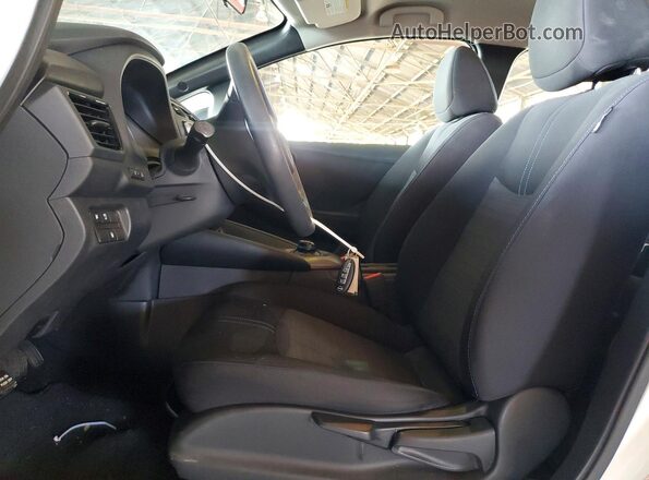 1N4AZ1BV6PC554182 2023 NISSAN LEAF White Widok wnętrza z przodu