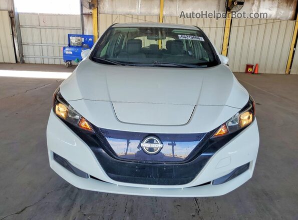 1N4AZ1BV6PC554182 2023 NISSAN LEAF White Widok z przodu