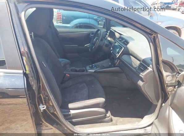 1N4AZ1BV6PC560001 2023 NISSAN LEAF Black Вид салону спереду