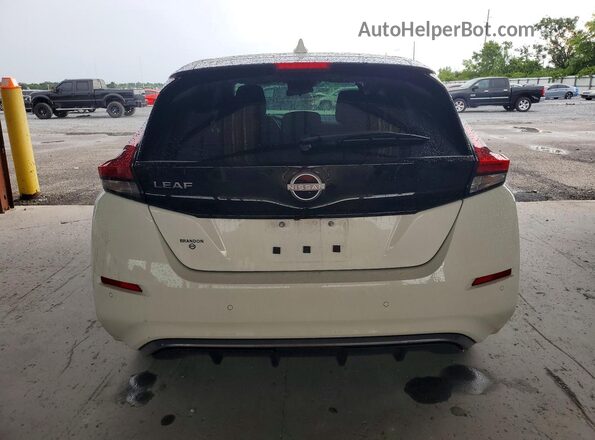 1N4AZ1BV7PC556720 2023 NISSAN LEAF White უკანა ხედი