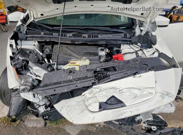 1N4AZ1BV7PC556720 2023 NISSAN LEAF White ძრავის განყოფილების ხედი