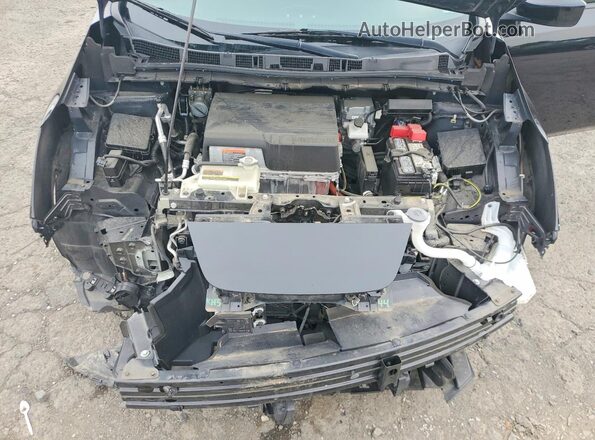 1N4AZ1BV8NC561468 2022 NISSAN LEAF Black უკანა სალონის ხედი