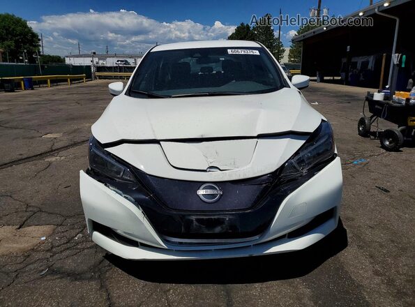 1N4AZ1BV9SC563502 2025 NISSAN LEAF Белый Вид спереди