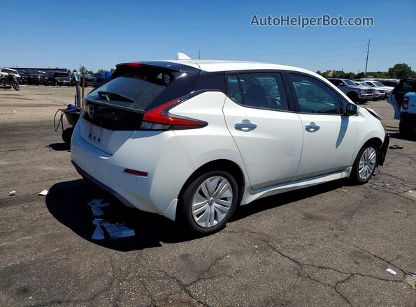 1N4AZ1BV9SC563502 2025 NISSAN LEAF Белый Задняя правая четверть