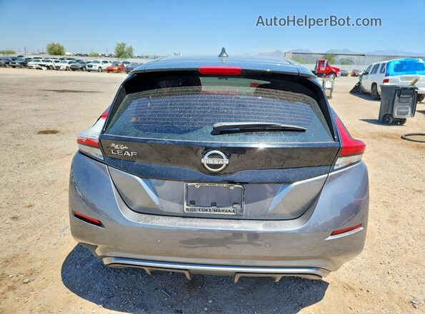 1N4AZ1BVXPC558204 2023 NISSAN LEAF Charcoal Вид ззаду