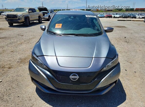 1N4AZ1BVXPC558204 2023 NISSAN LEAF Charcoal Вид спереду