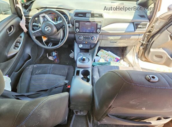 1N4AZ1BVXPC558204 2023 NISSAN LEAF Charcoal Вид панелі приладів