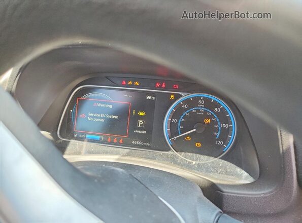 1N4AZ1BVXPC558204 2023 NISSAN LEAF Charcoal Вид задньої частини салону
