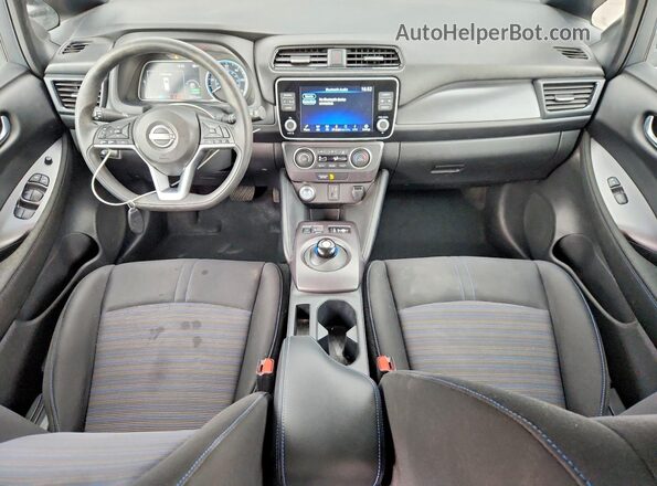 1N4AZ1BVXSC557532 2025 NISSAN LEAF Gray წინა პანელის ხედი
