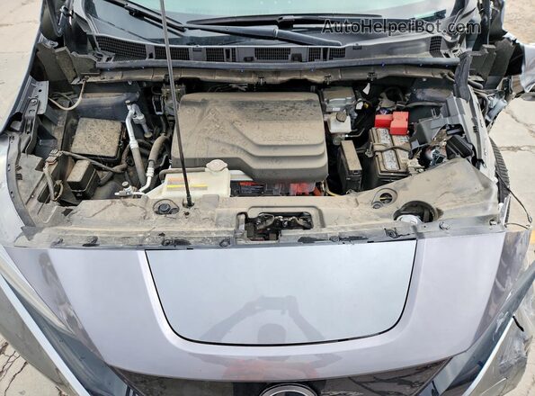 1N4AZ1BVXSC557532 2025 NISSAN LEAF Gray უკანა სალონის ხედი