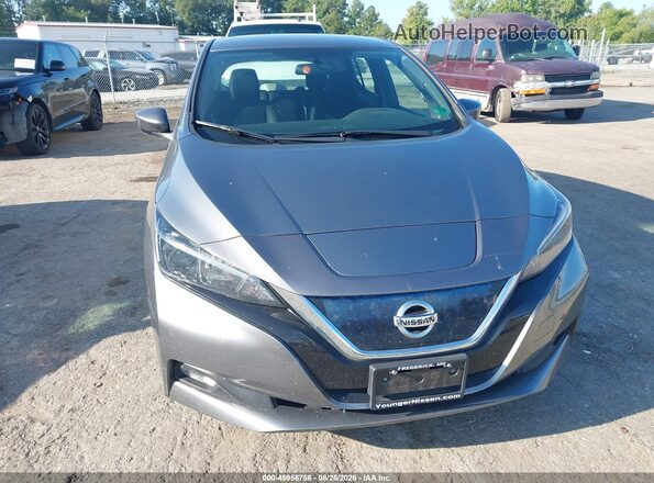 1N4AZ1CP0JC306565 2018 NISSAN LEAF Gray Vista frontal