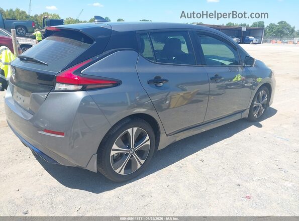 1N4AZ1CP1JC307790 2018 NISSAN LEAF Gray Rear right