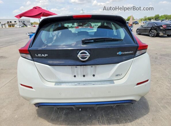 1N4AZ1CP1LC301815 2020 NISSAN LEAF Белый Вид сзади