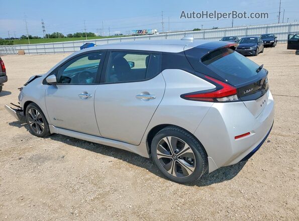 1N4AZ1CP2JC306535 2018 NISSAN LEAF Silver Задня ліва чверть