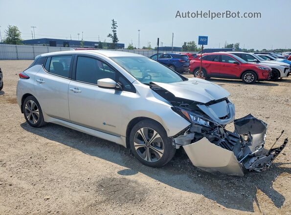 1N4AZ1CP2JC306535 2018 NISSAN LEAF Silver Передня права чверть