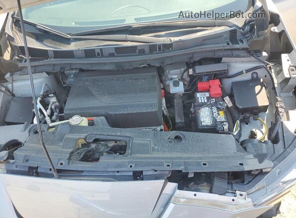 1N4AZ1CP2JC306535 2018 NISSAN LEAF Silver Вид підкапотного простору