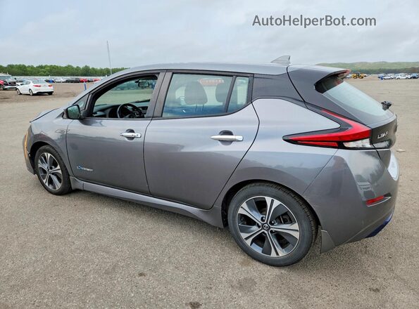1N4AZ1CP3KC306027 2019 NISSAN LEAF Gray Հետևի ձախ