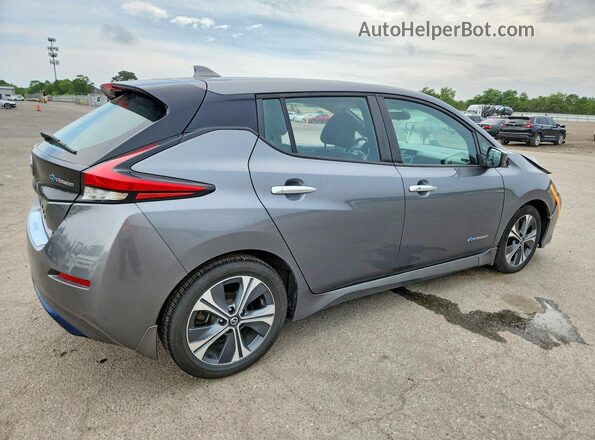 1N4AZ1CP3KC306027 2019 NISSAN LEAF Gray Հետևի աջ