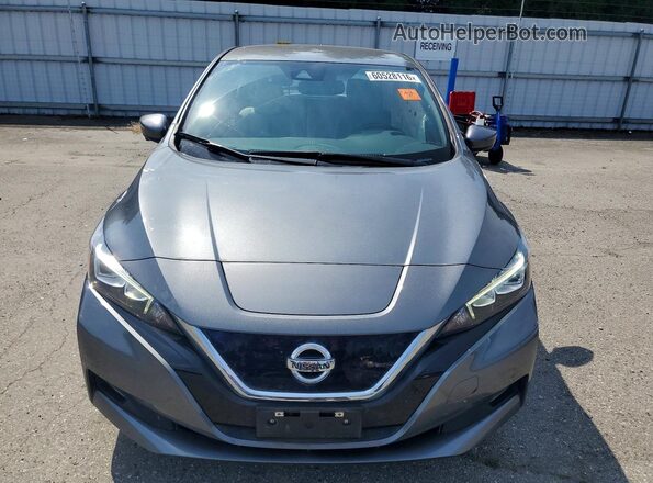 1N4AZ1CP6JC302746 2018 NISSAN LEAF Серый Вид спереди