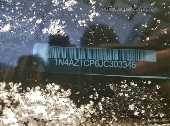 1N4AZ1CP6JC303346 2018 NISSAN LEAF White Widok komory silnika