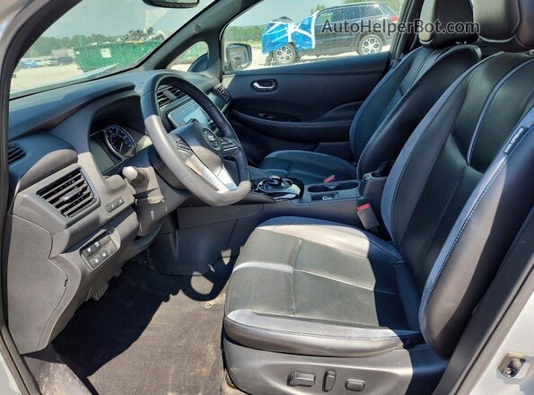 1N4AZ1CP6KC300495 2019 NISSAN LEAF Silver Սալոնի դիմացի տեսք