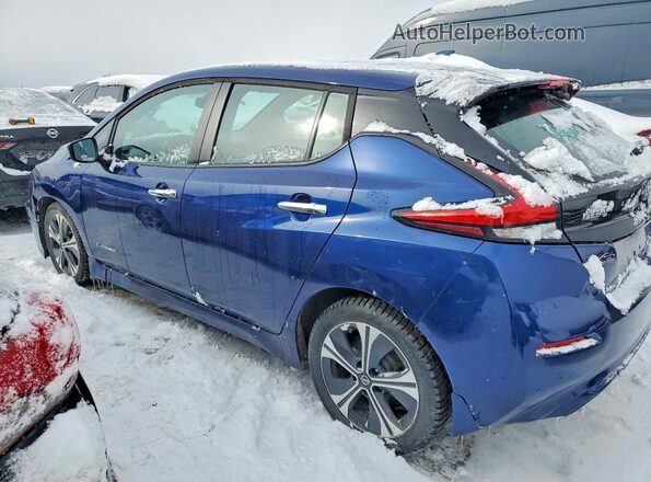 1N4AZ1CP8KC315547 2019 NISSAN LEAF Blue Tył lewy
