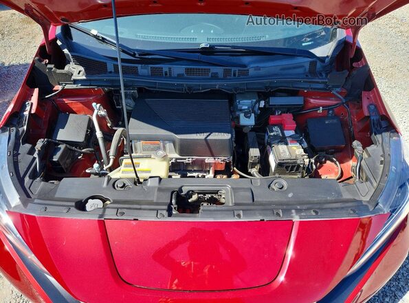 1N4AZ1CP9JC313188 2018 NISSAN LEAF Red Вид задньої частини салону