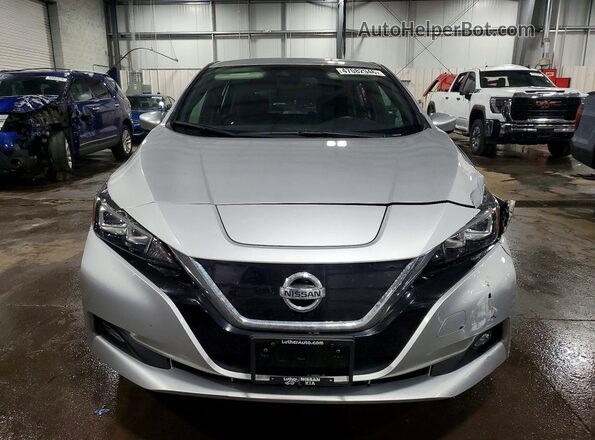 1N4AZ1CP9JC314583 2018 NISSAN LEAF Silver წინა ხედი