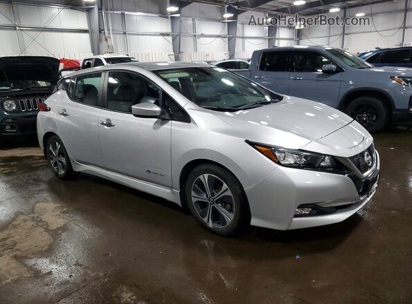 1N4AZ1CP9JC314583 2018 NISSAN LEAF Silver წინა მარჯვენა