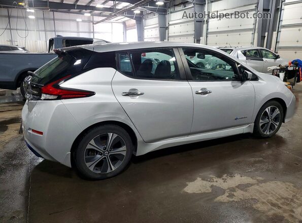 1N4AZ1CP9JC314583 2018 NISSAN LEAF Silver უკანა მარჯვენა