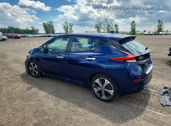 1N4AZ1CP9LC306003 2020 NISSAN LEAF Синий Задняя левая четверть