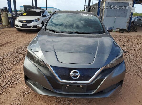 1N4AZ1CPXKC300354 2019 NISSAN LEAF Серый Вид спереди
