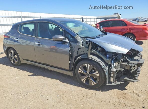 1N4AZ1CV2MC551435 2021 NISSAN LEAF Charcoal Przód prawy