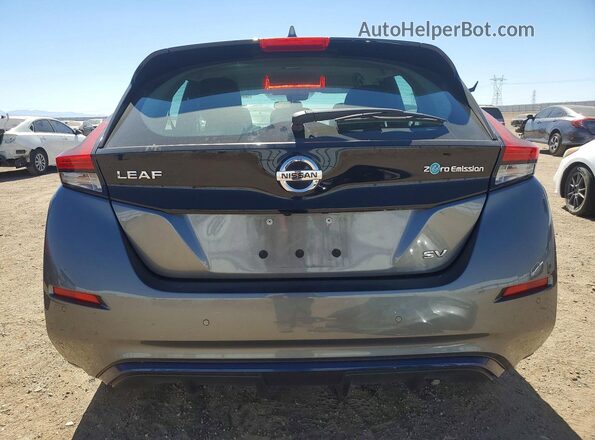 1N4AZ1CV2MC551435 2021 NISSAN LEAF Charcoal Widok z tyłu