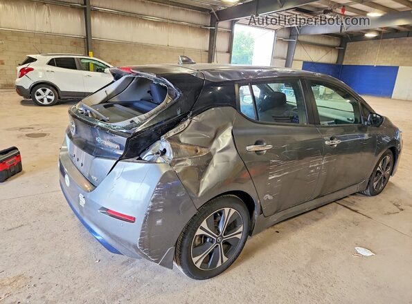 1N4AZ1CV6NC556252 2022 NISSAN LEAF Gray Trasero derecho