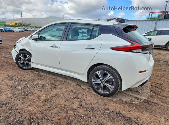 1N4AZ1CV9MC550668 2021 NISSAN LEAF White Tył lewy