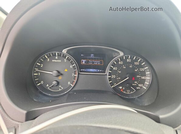 1N4BL3AP0GC185534 2016 NISSAN ALTIMA Gray Вид щитка приладів