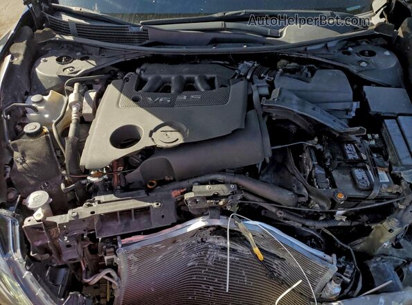 1N4BL3AP0HC161865 2017 NISSAN ALTIMA Black Вид задньої частини салону