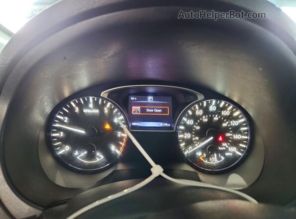 1N4BL3AP0HC182490 2017 NISSAN ALTIMA Black Instrument cluster view