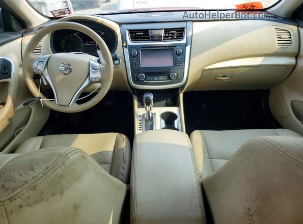 1N4BL3AP2GC124394 2016 NISSAN ALTIMA Maroon Вид панелі приладів
